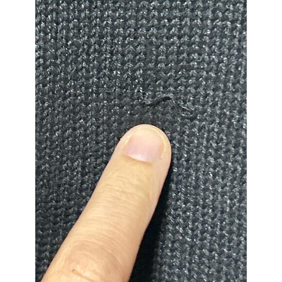 The Quacker Factory Cardigan Sweater 1X Black Nutcracker Sequin Holiday - Picture 9 of 11